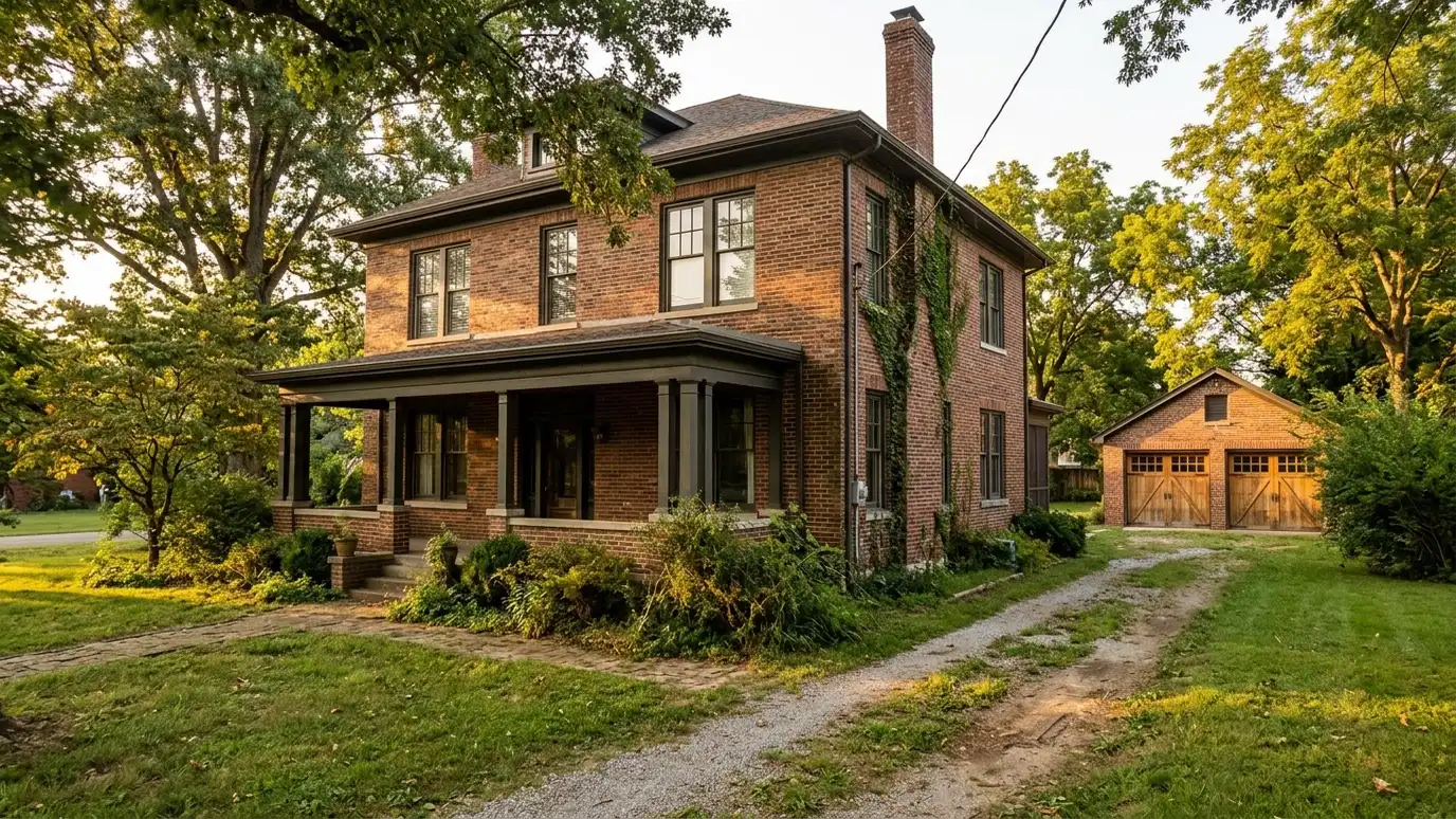 A well-kept home in Springfield, Tennessee with a clean garage door on a quiet street