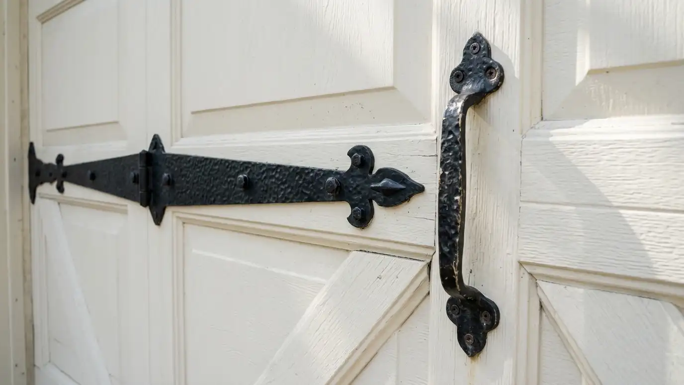 Garage Door Hardware and Finishes Compared explained for Nashville and Middle Tennessee