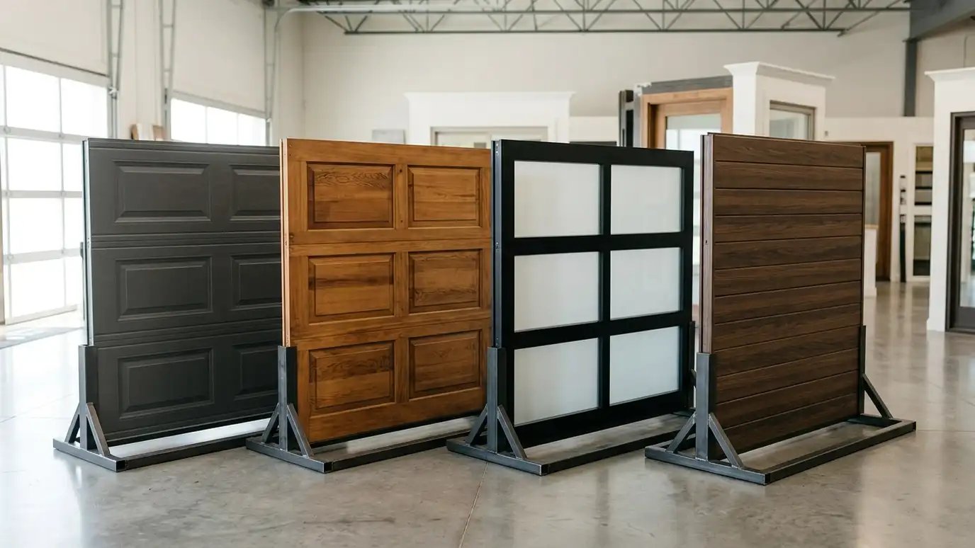 Garage Door Materials Compared explained for Nashville and Middle Tennessee