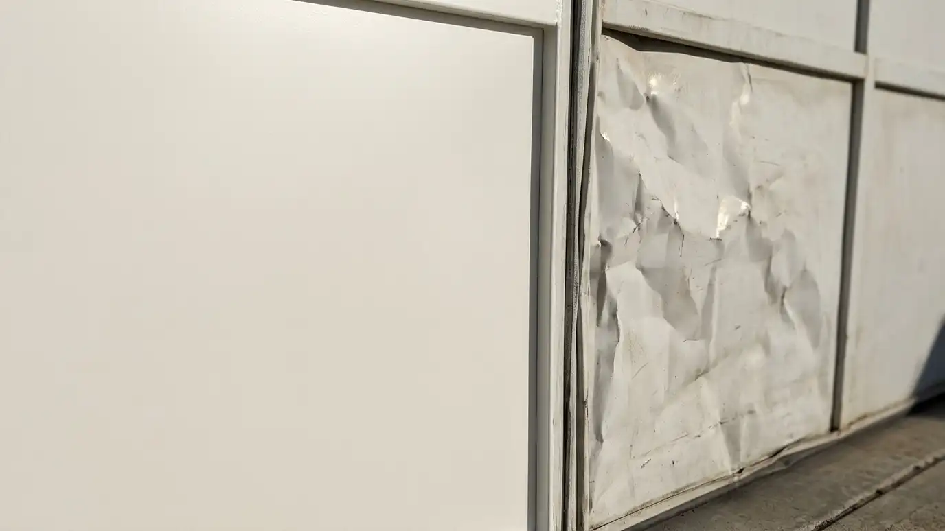 Garage Door Dent and Damage Repair in Nashville and Middle Tennessee