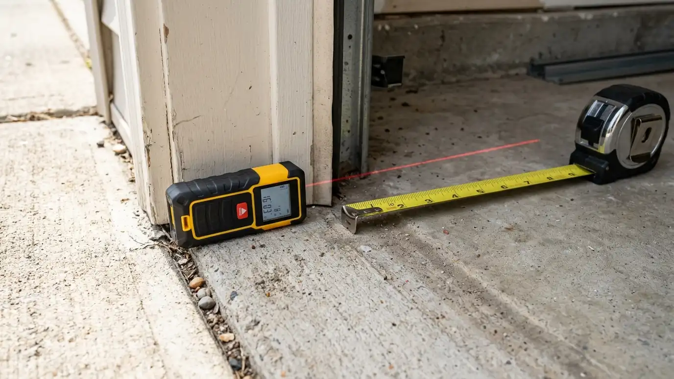 Garage Door Measuring and Sizing in Nashville and Middle Tennessee