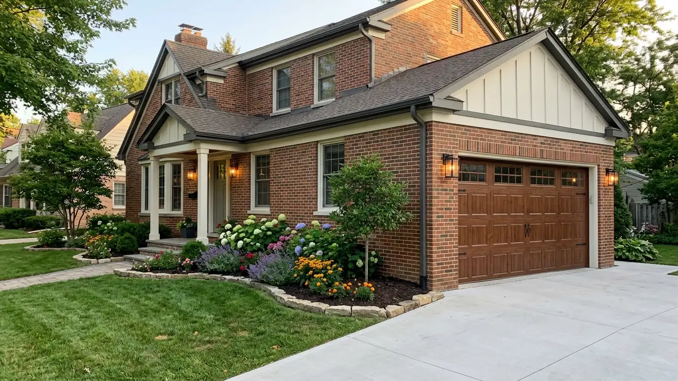 Garage Door Upgrade and Curb Appeal Makeover in Nashville and Middle Tennessee