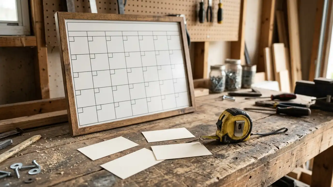 Garage Door Project Timeline Planner preview